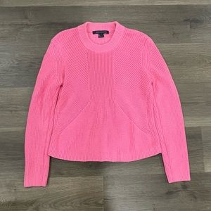 French connection pink sweater